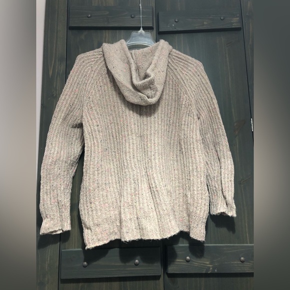 Aerie hooded confetti sweater - Picture 2 of 5